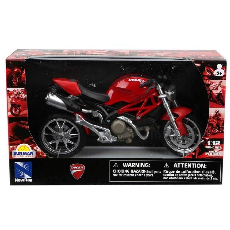 CLZ193 Nessiworld Sunman 1:12 Ducati Monster 1100