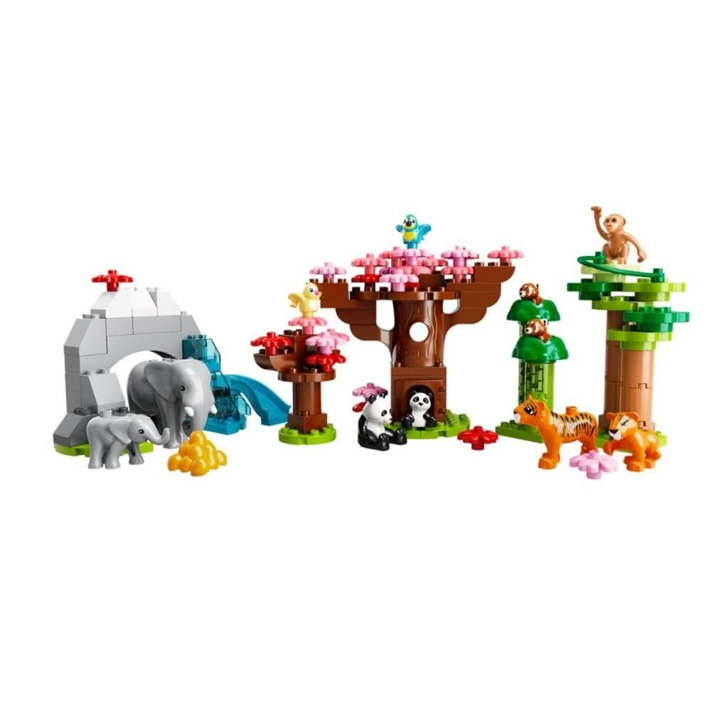 CLZ193 10974 Lego Duplo - Vahşi Asya Hayvanları, 117 parça +2 yaş