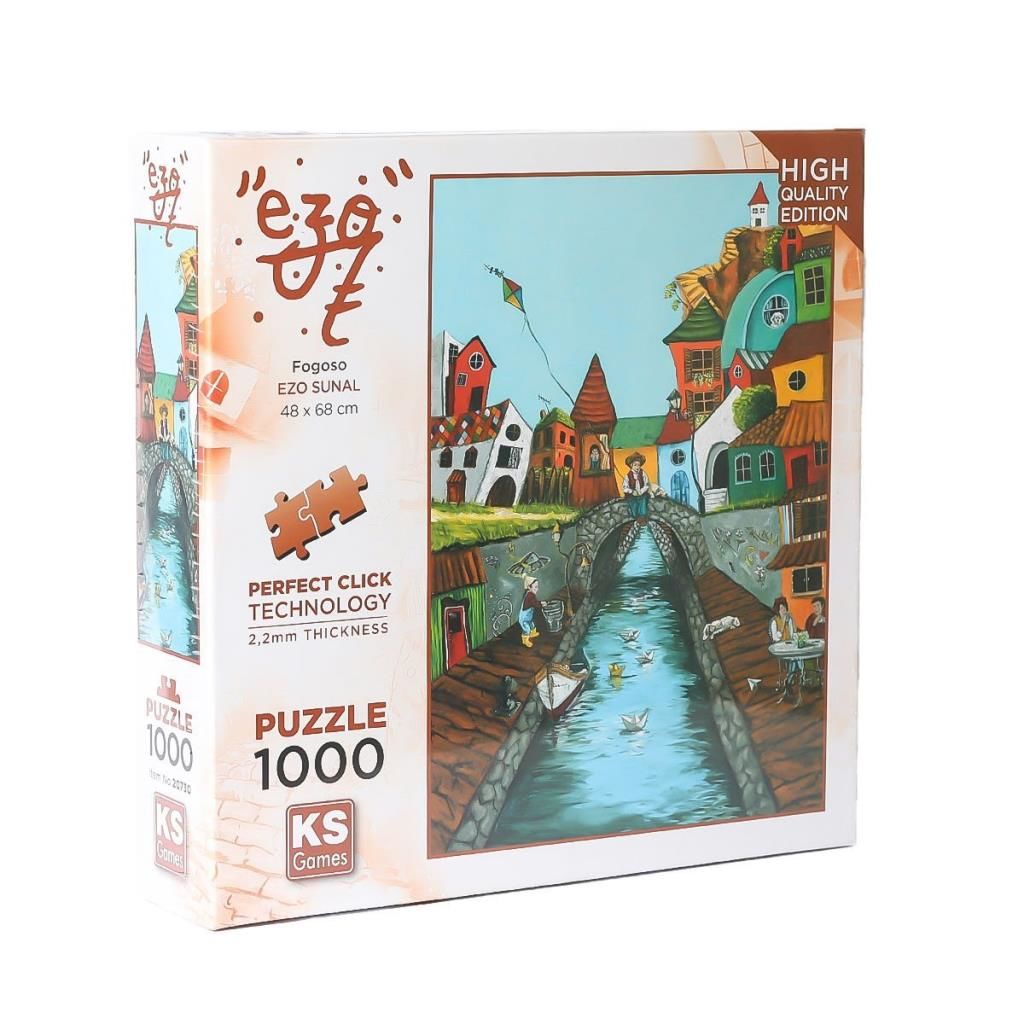 CLZ193 20730 Fogoso -Ezo Sunal 1000 Parça Puzzle -KS Puzzle