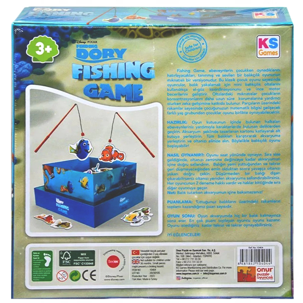 CLZ193 Nessiworld Finding Dory-Fishing Game Balık Avlama Oyunu