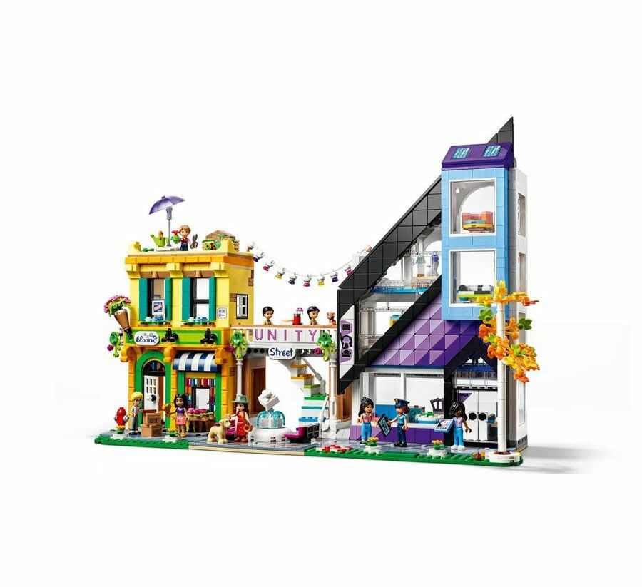 CLZ193 41732 Lego -Şehir Merkezi Çiçek ve Tasarım Dükkanları 2010 parça +12 yaş