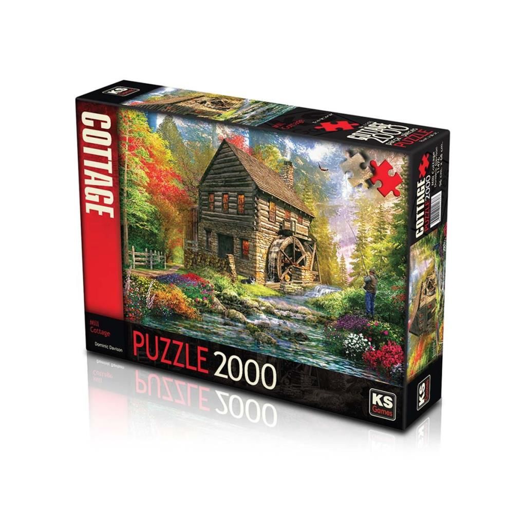 CLZ193 Nessiworld KS Mill Cottage 2000 Parça Puzzle