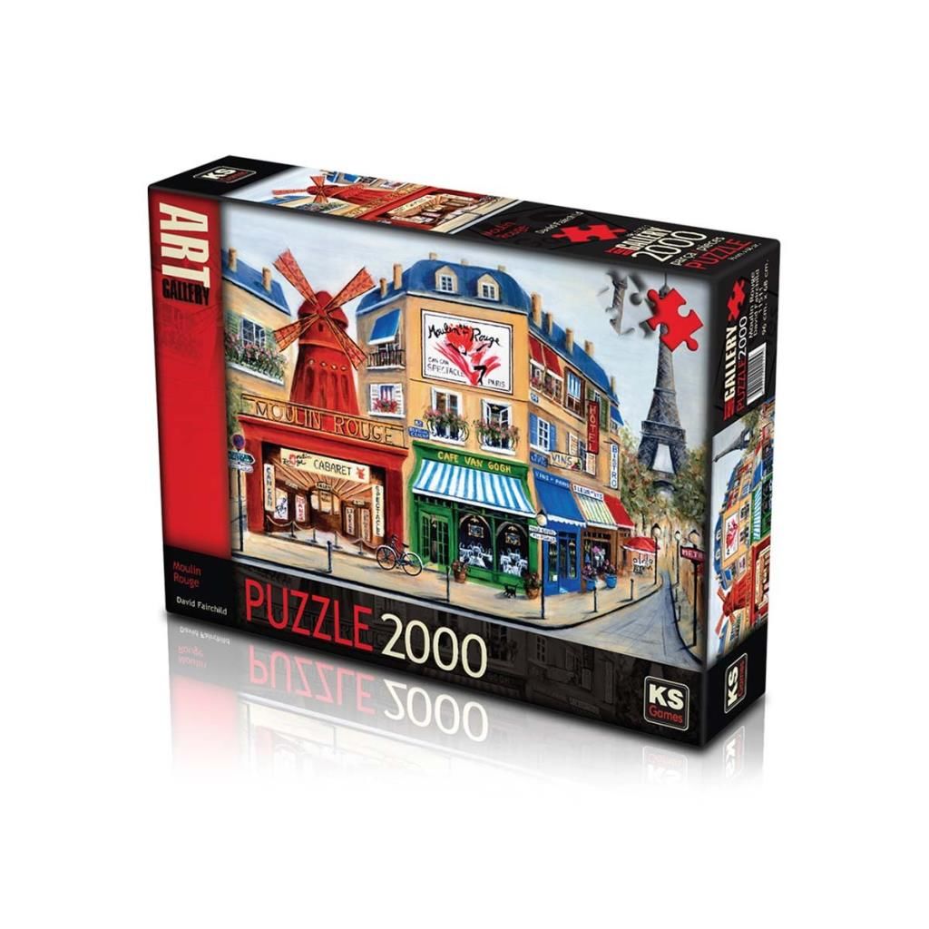 CLZ193 Nessiworld KS Moulin Rouge 2000 Parça Puzzle