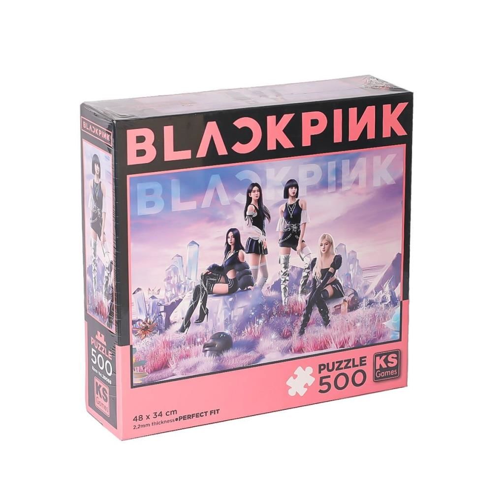 CLZ193 20069 Black Pink 500 Parça Puzzle