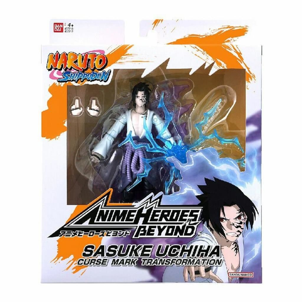 CLZ193 37712 Anime Heroes Naruto 16 cm Figür - Sasuke Uchiha Figür  Aksesuar Seti - Özel Fiyatlı Ürün