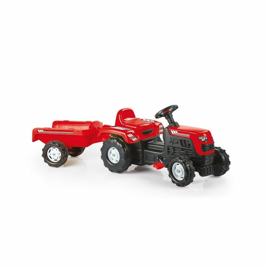 CLZ193 8146 Dolu Römorklu Traktör -Kırmızı