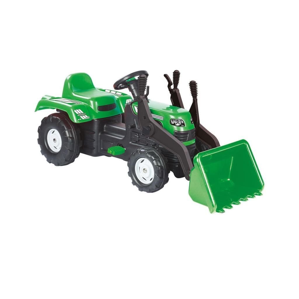 CLZ193 8147 Kepçeli Traktör Yeşil - Dolu Oyuncak