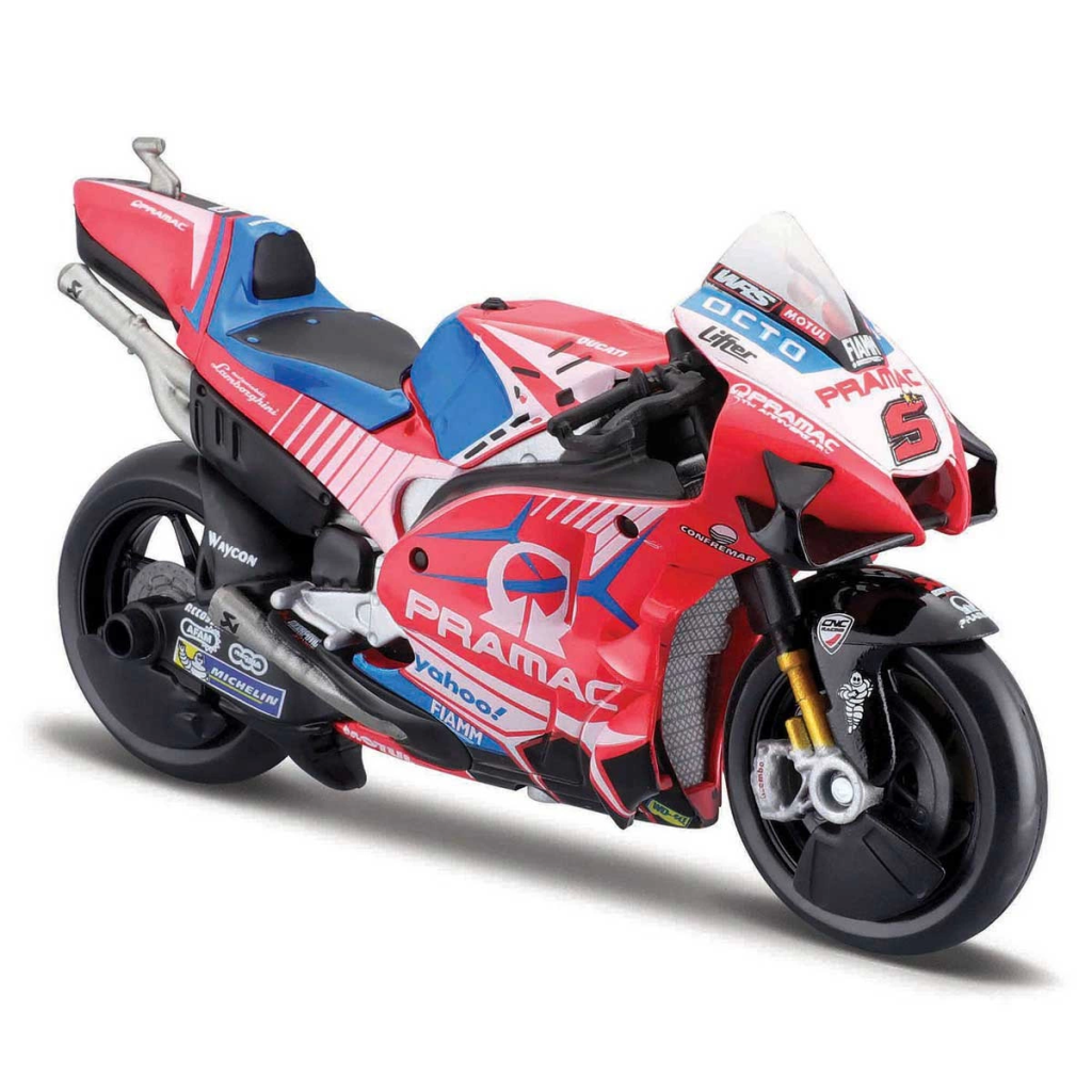 CLZ193 Nessiworld Maisto 1:18 2021 Ducati Pramac Racing Motorsiklet