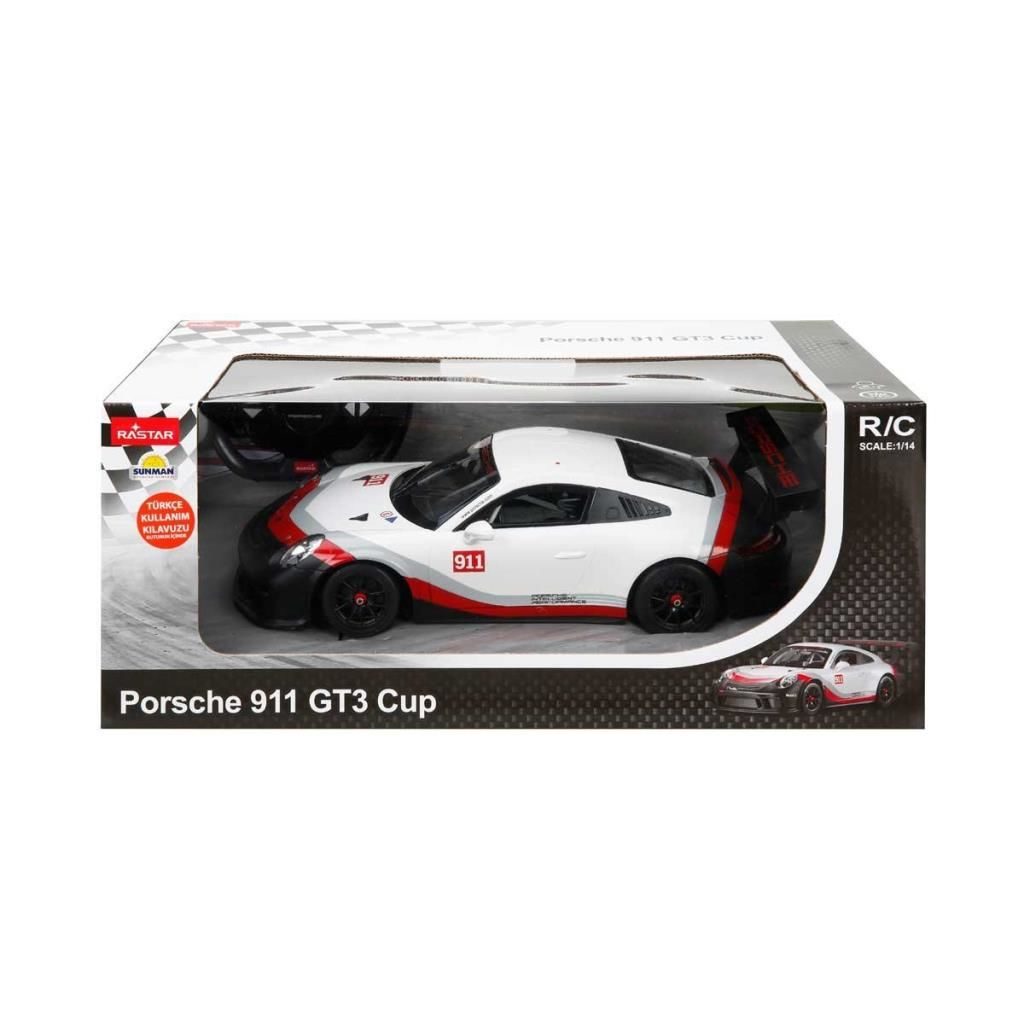 CLZ193 31343 1:14 Porsche 911 GT3 Cup Uzaktan Kumandalı Işıklı Araba