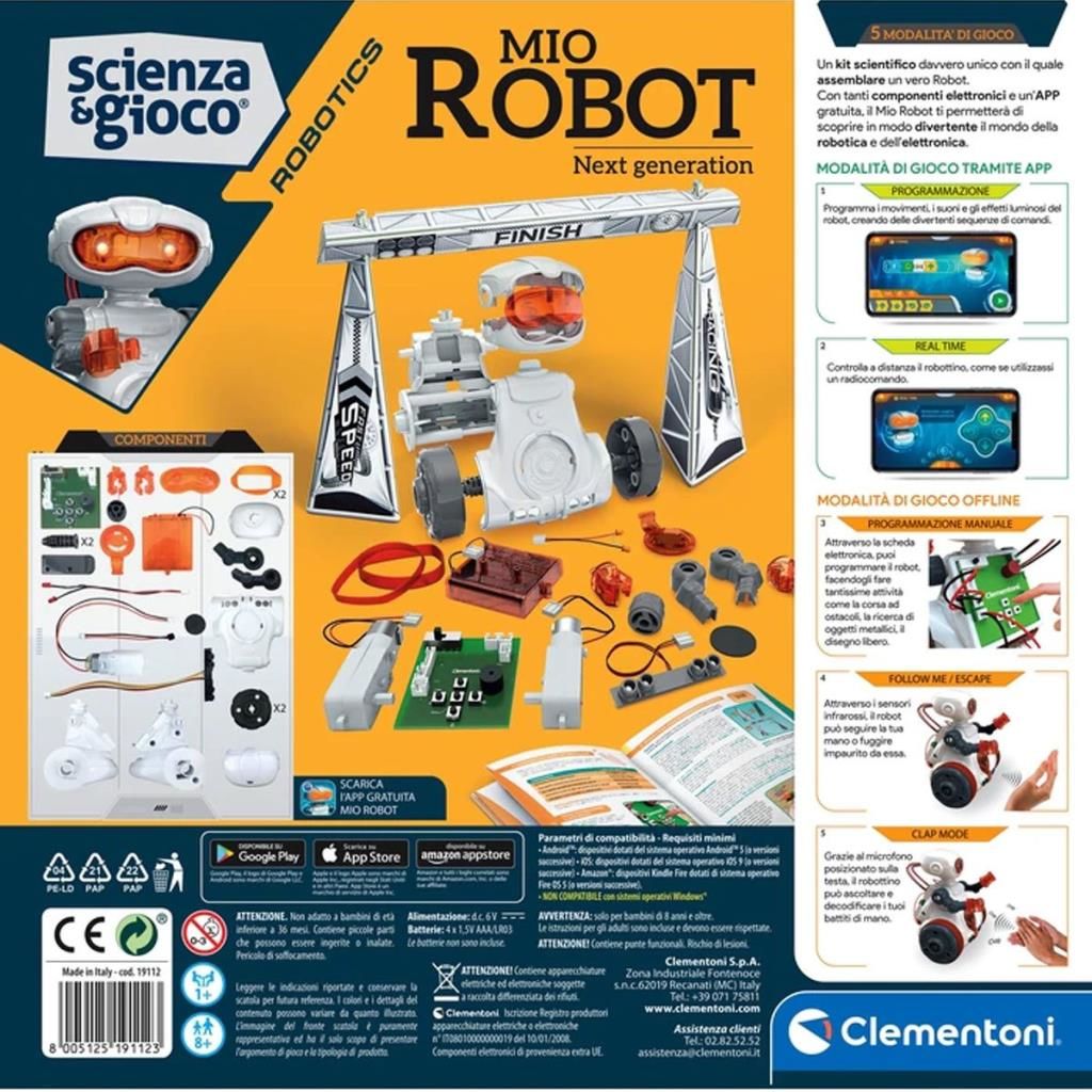 CLZ193 64957 Mio Robot Yeni Nesil - Robotik Laboratuvarı +8 yaş