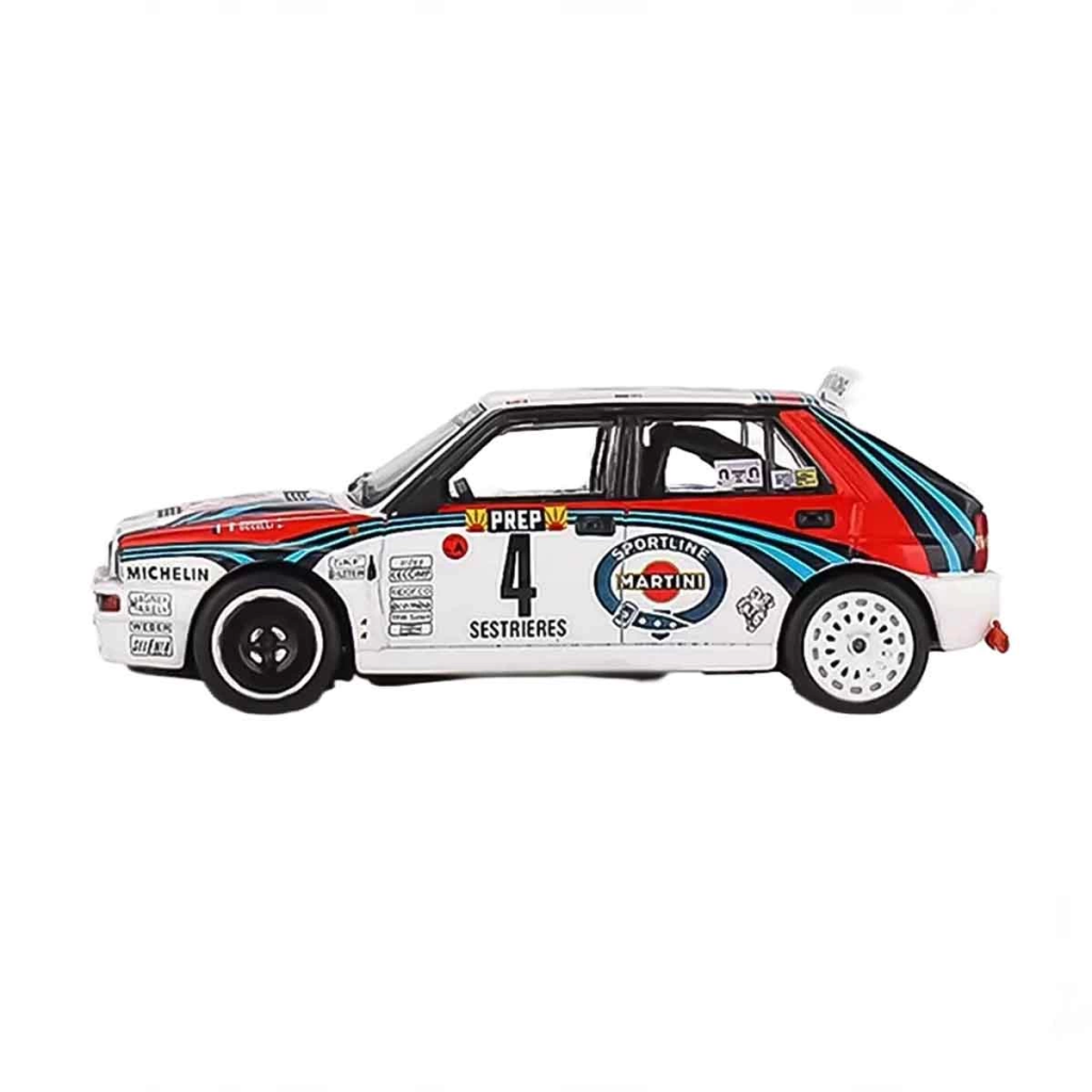 CLZ193 Nessiworld Mini GT 1:64 Lancia Delta HF Integrale Evoluzione 1992 Rally MonteCarlo Winner #4