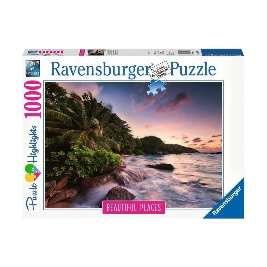 CLZ193 151561 , Seychelles-Seyşeller, 1000 Parça Puzzle