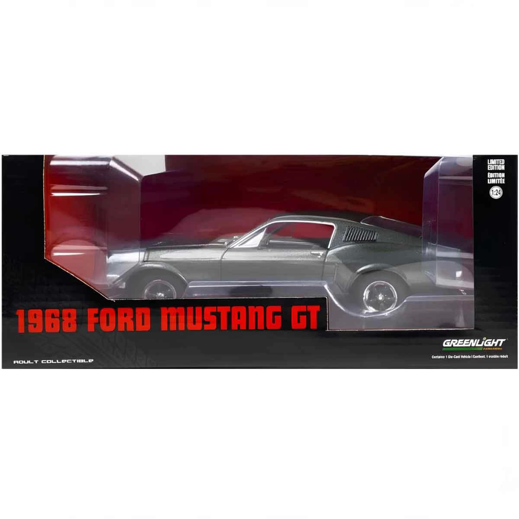 CLZ193 Nessiworld Greenlight 1:24 1968 Ford Mustang GT Fastback