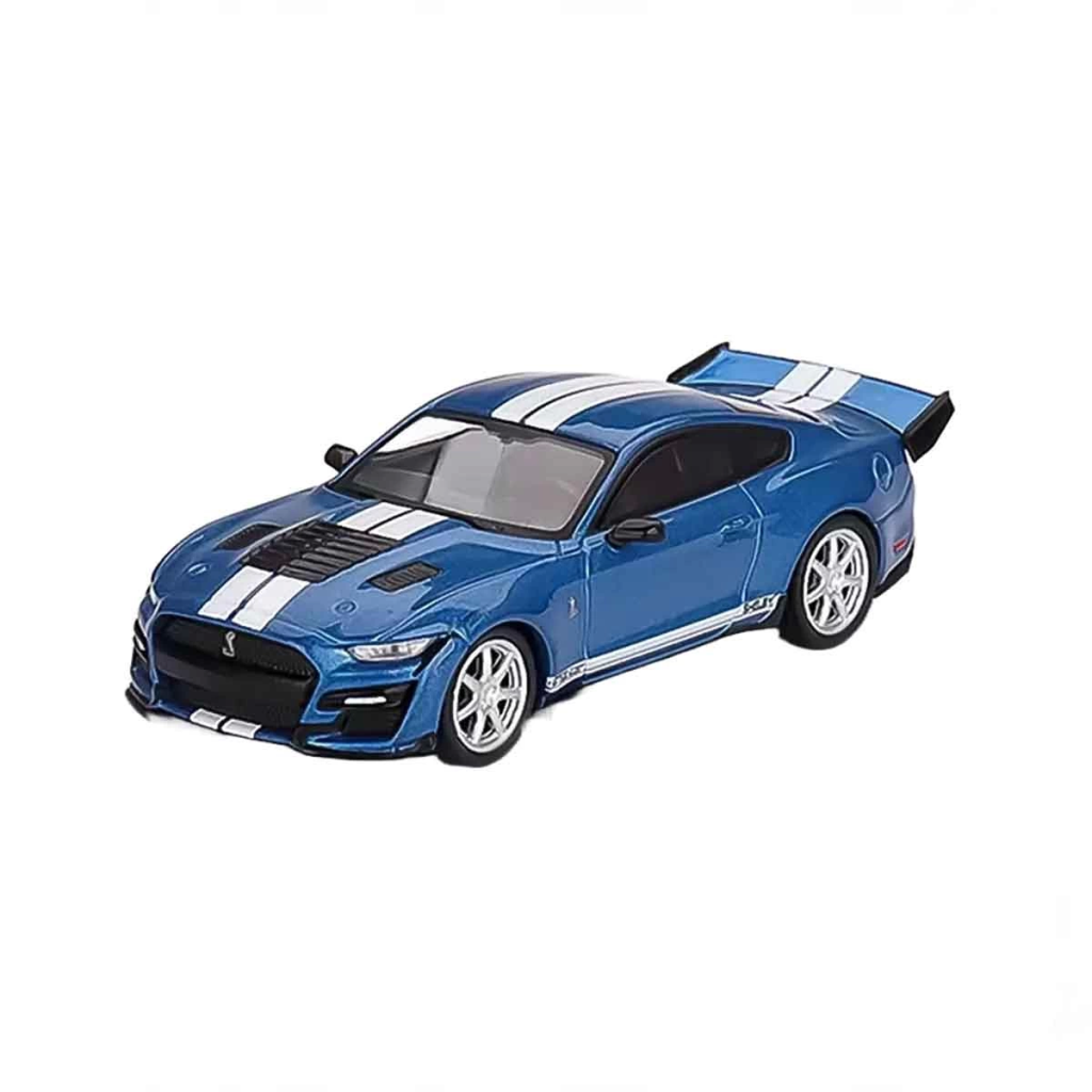 CLZ193 Nessiworld Mini GT 1:64 Shelby GT500 Dragon Snake Concept Ford Performance Blue