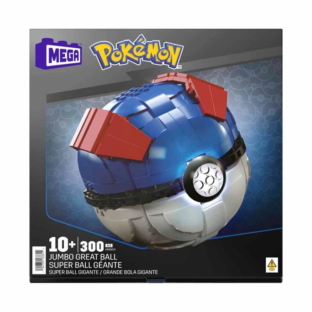CLZ193 HMW04 MEGA Pokémon™  Pokeball 299 parça +10 yaş