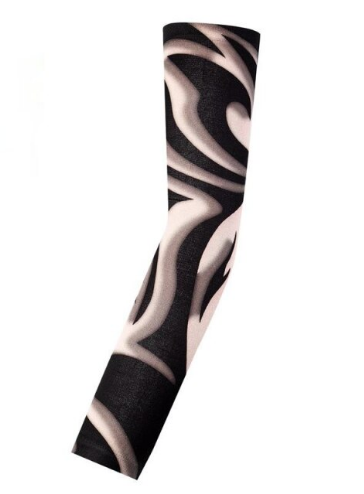 CLZ193 Giyilebilir Kol Dövmesi Çorap Dövme 3D Baskılı Kol Bacak Dövme 2 Adet Model 5