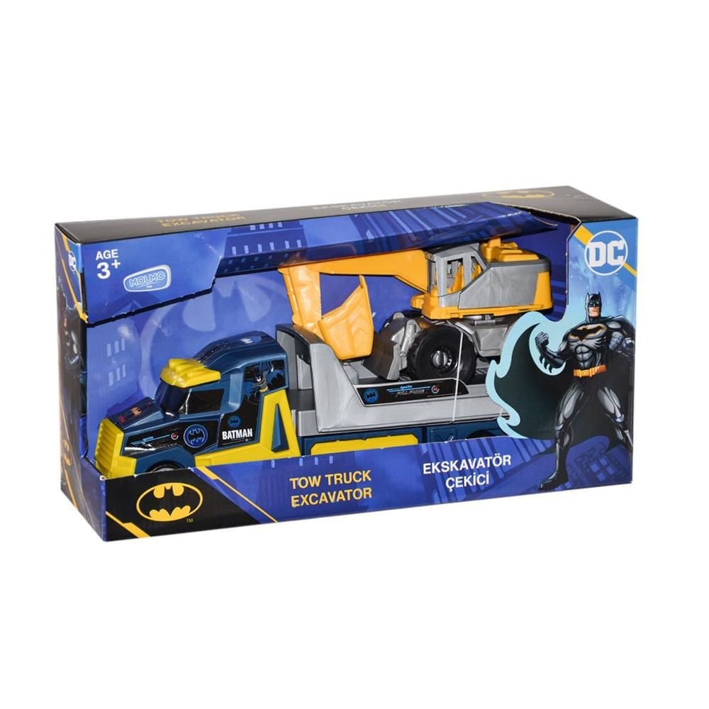 CLZ193 Batman Sürtmeli İş Makinesi Çekici  Taşıyıcı Oyun Seti