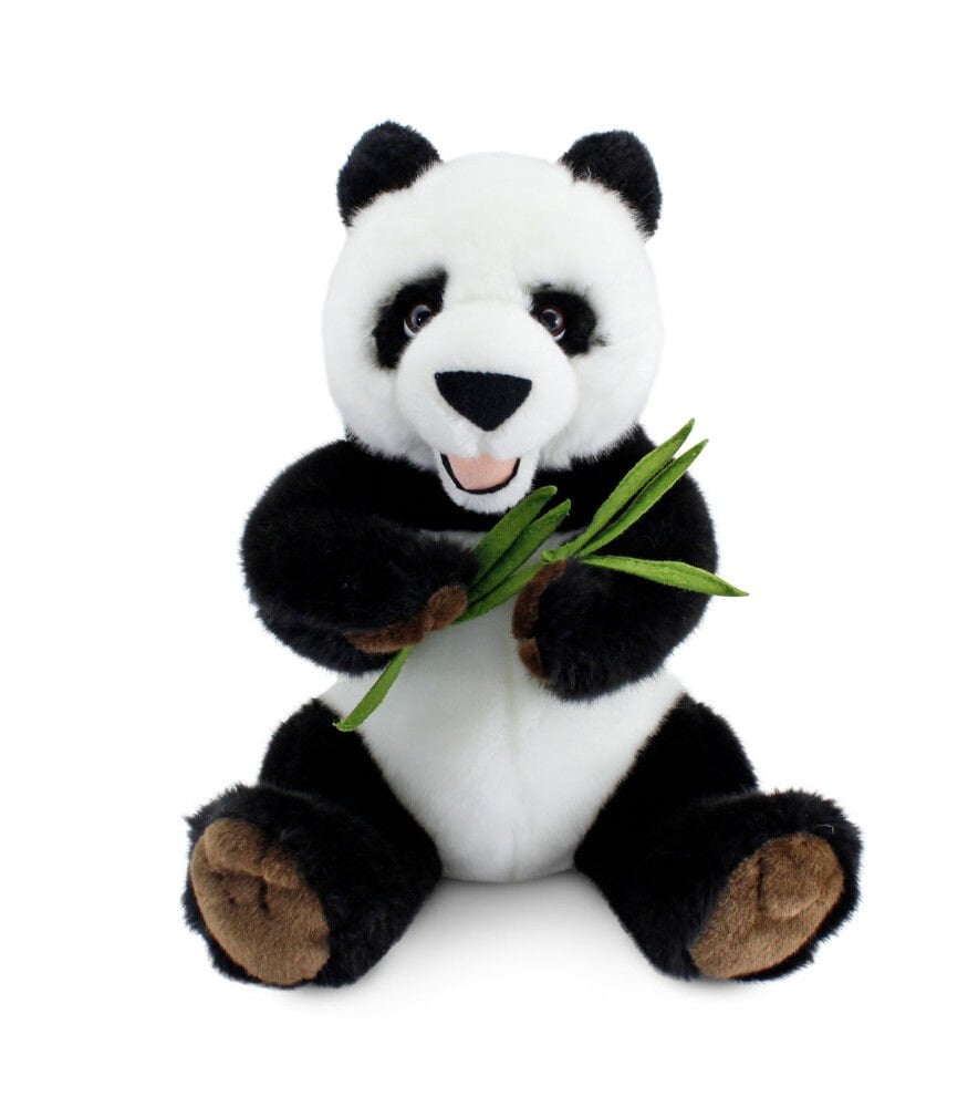 CLZ193 Bambulu Oturan Panda Peluş 30 Cm