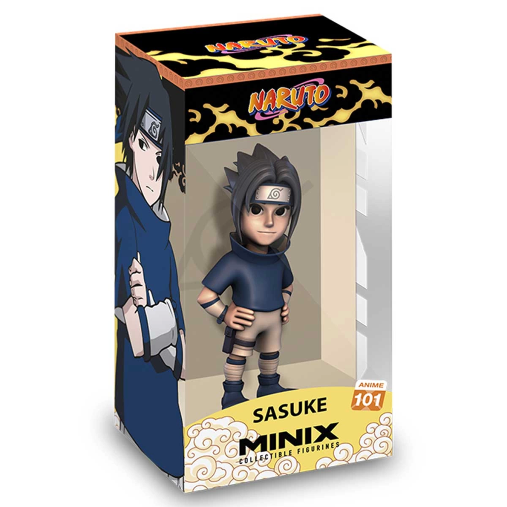CLZ193 Nessiworld Minix Koleksiyon Figürü Naruto Sasuke MNX23000