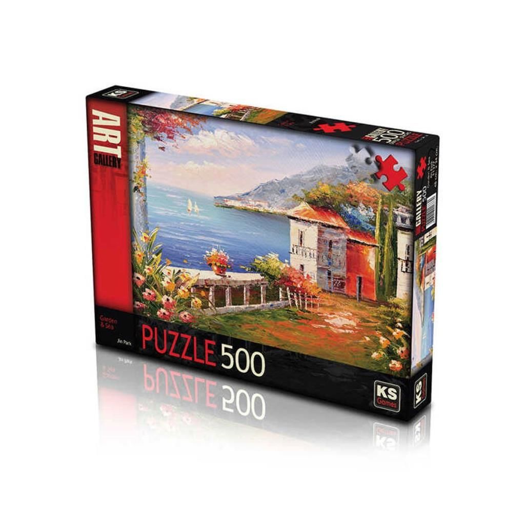 CLZ193 20058 Garden Sea 500 Parça Puzzle -KS Puzzle