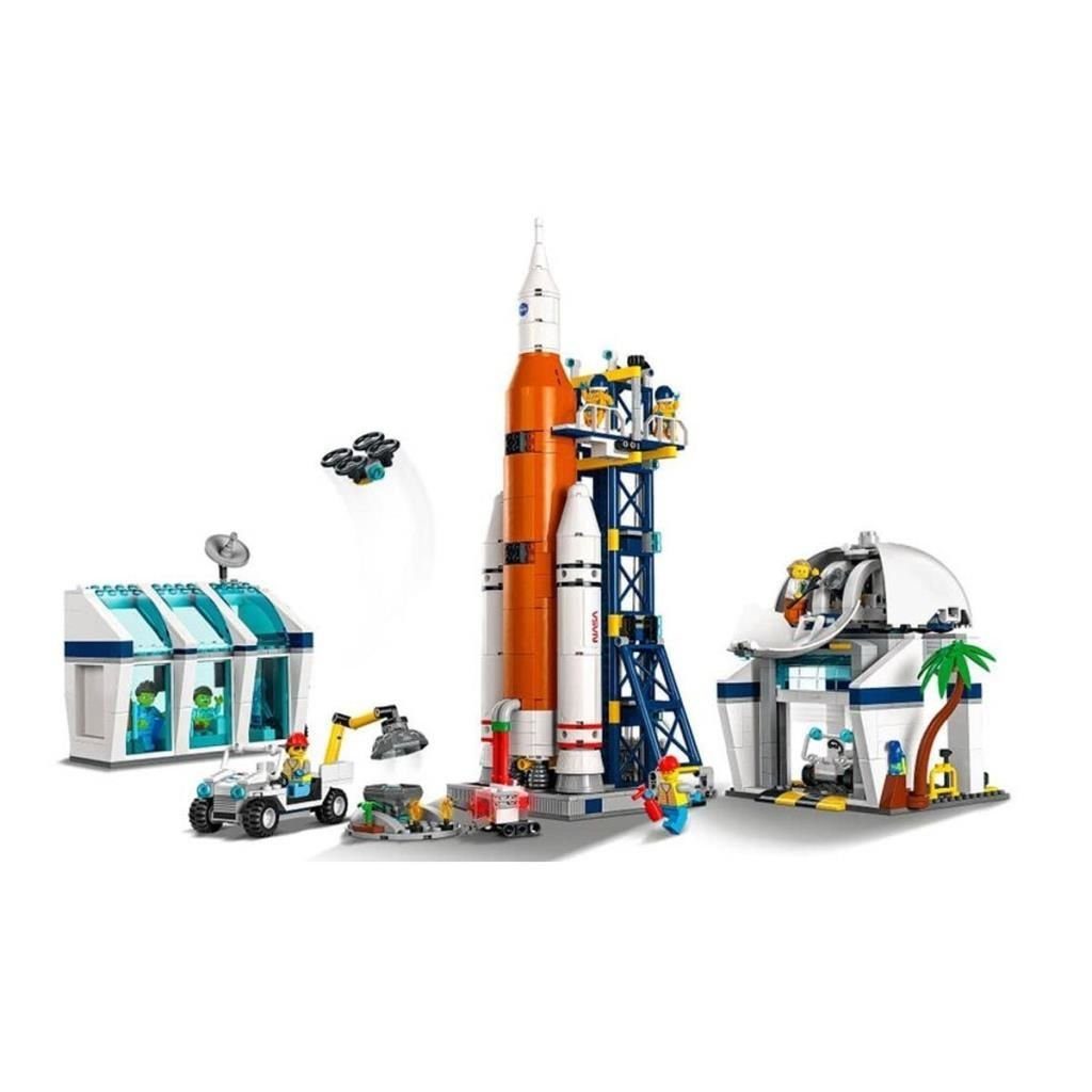 CLZ193 60351 Lego  - Roket Fırlatma Merkezi, 1010 parça, +7 yaş