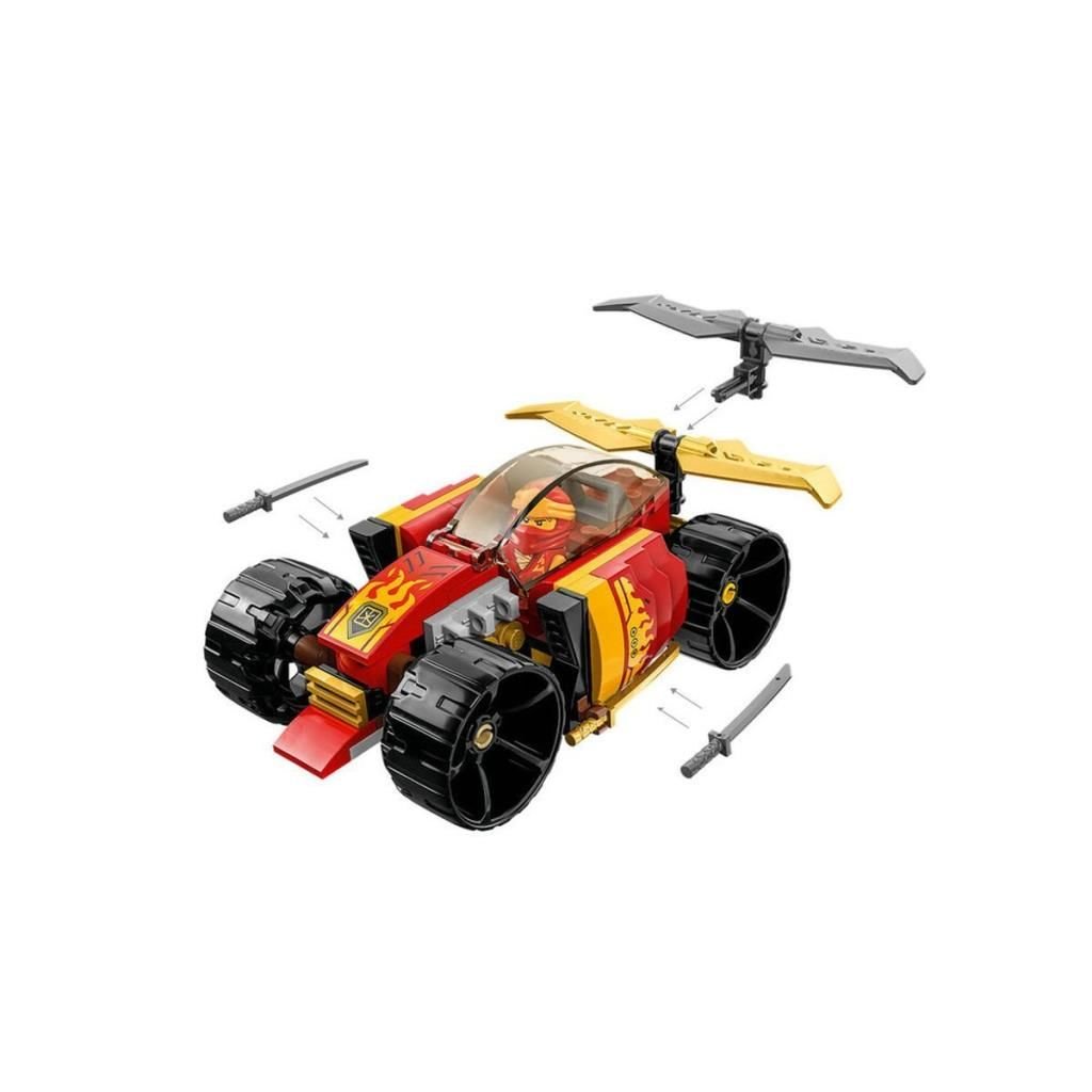 CLZ193 71780 Lego Ninjago - Kai Ninja Yarış Arabası EVO 94 parça +6 yaş