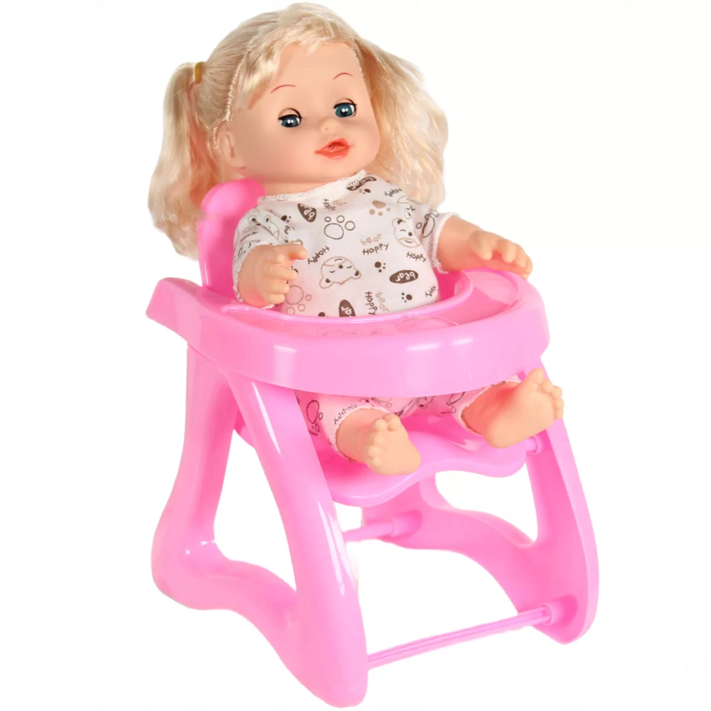 CLZ193 Nessiworld  Mama Sandalyeli Saçlı Altını Islatan Bebek