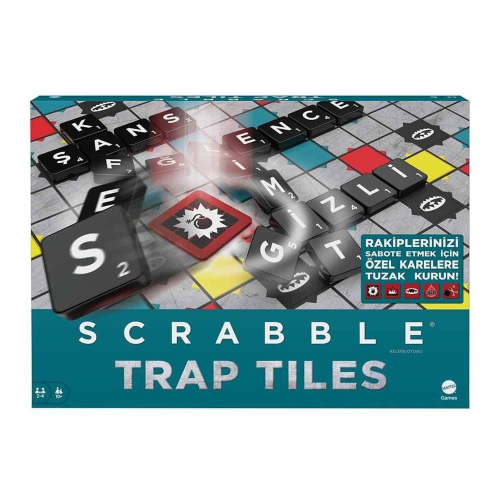 CLZ193 Scrabble Trap Tiles Türkçe