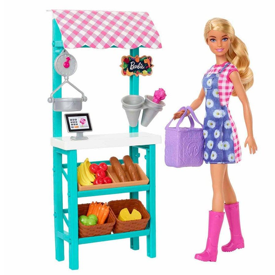 CLZ193 Barbie Çiftçi Pazarı Oyun Seti