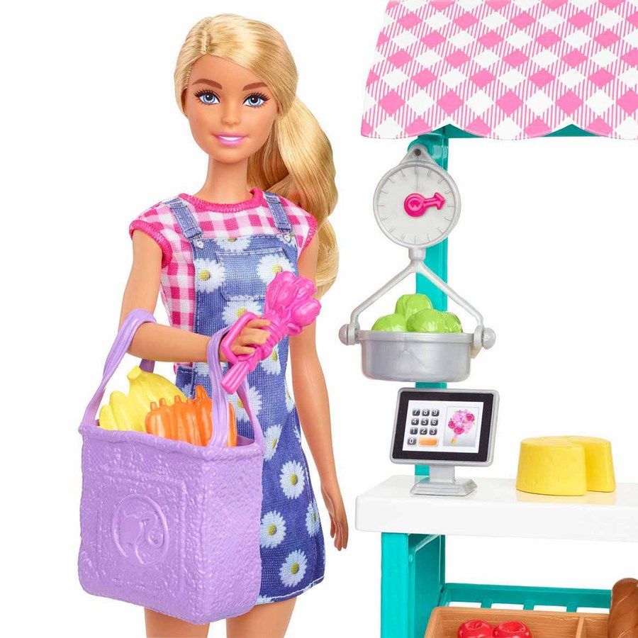 CLZ193 Barbie Çiftçi Pazarı Oyun Seti