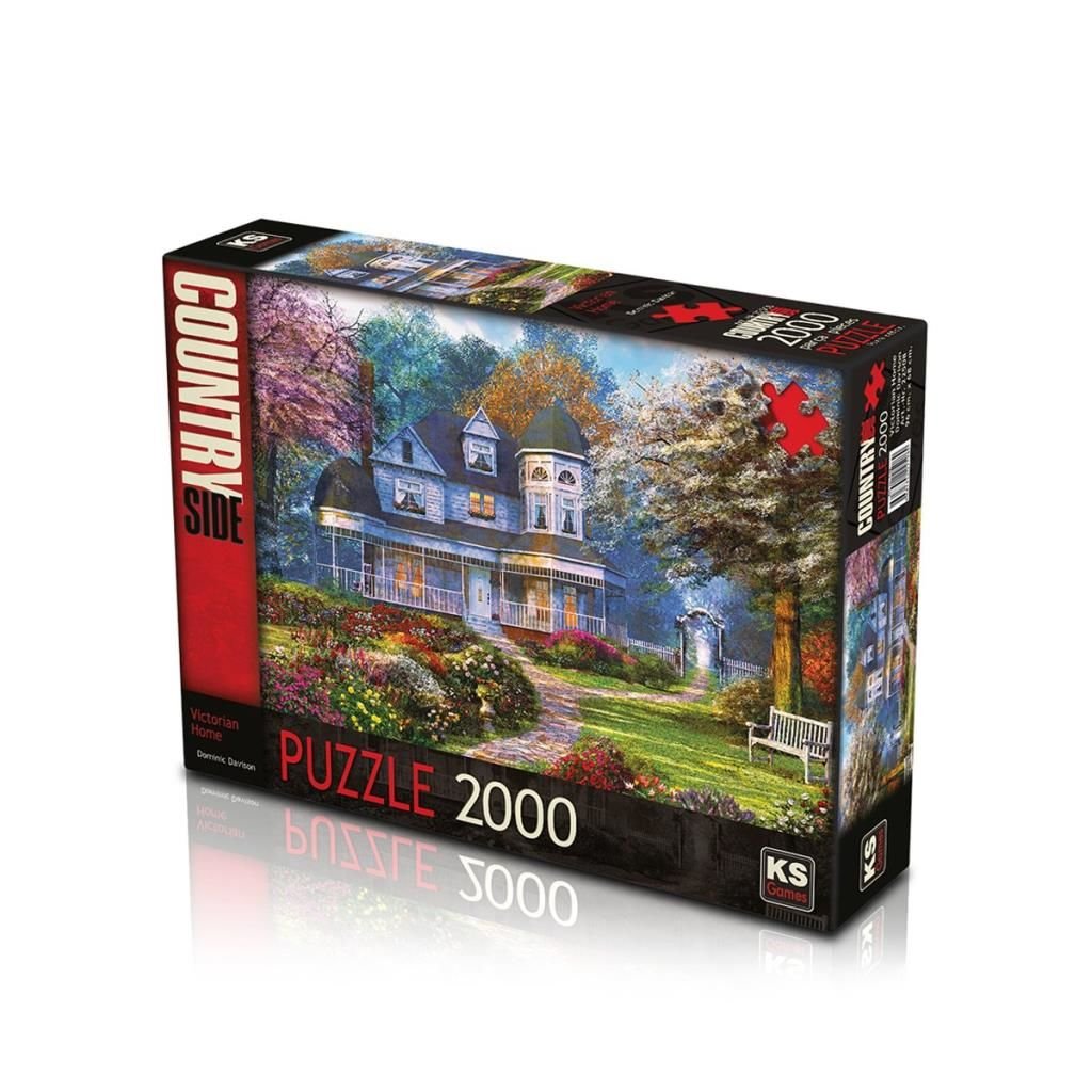 CLZ193 22508 Victorian Ev 2000 Parça Puzzle -KS Puzzle