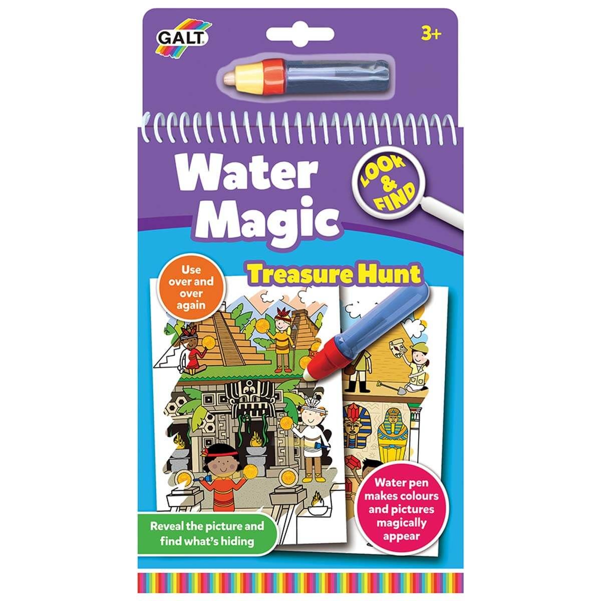 CLZ193 Galt Toys Water Magic Sihirli Kitap Treasure Hunt 3 Yaş+