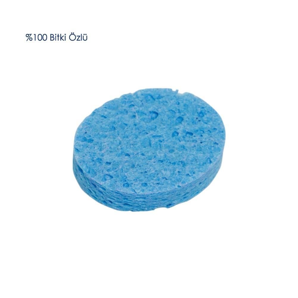 CLZ193  Selülozik Bebek Banyo Süngeri ART-02 Mavi