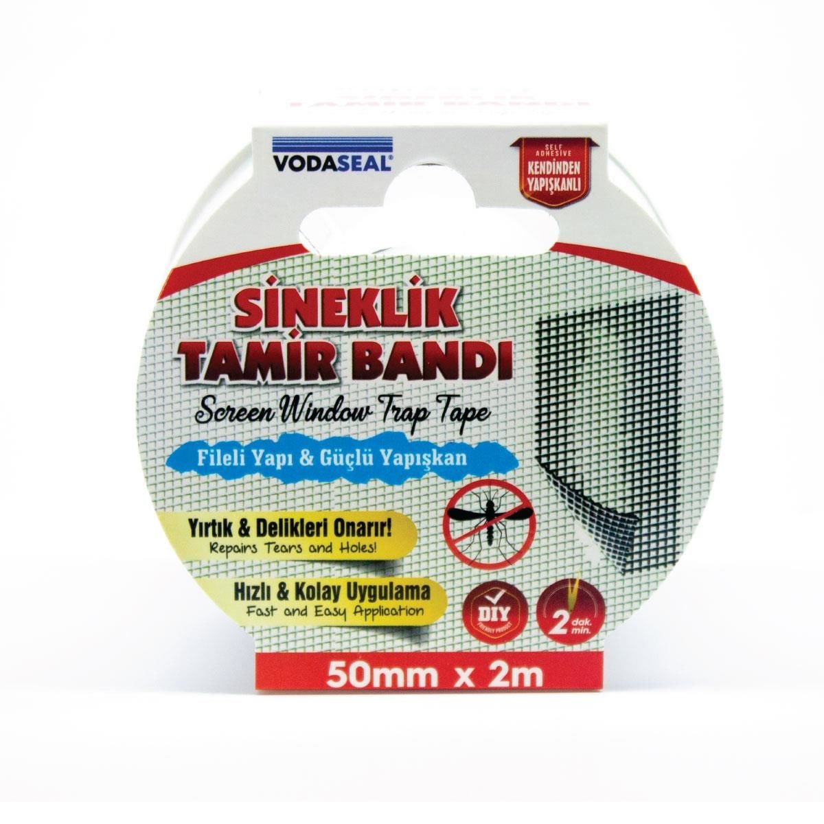 Sineklik Tamir Bandı 50 mm 2 Metre Sineklik Tamir Bandı 50 mm 2 Metre