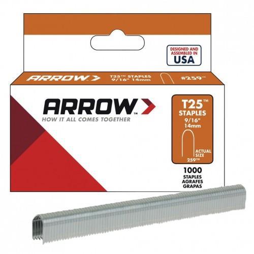 CLZ202 Arrow AR259 14 mm U Tipi Zımba Teli 1000 Adet