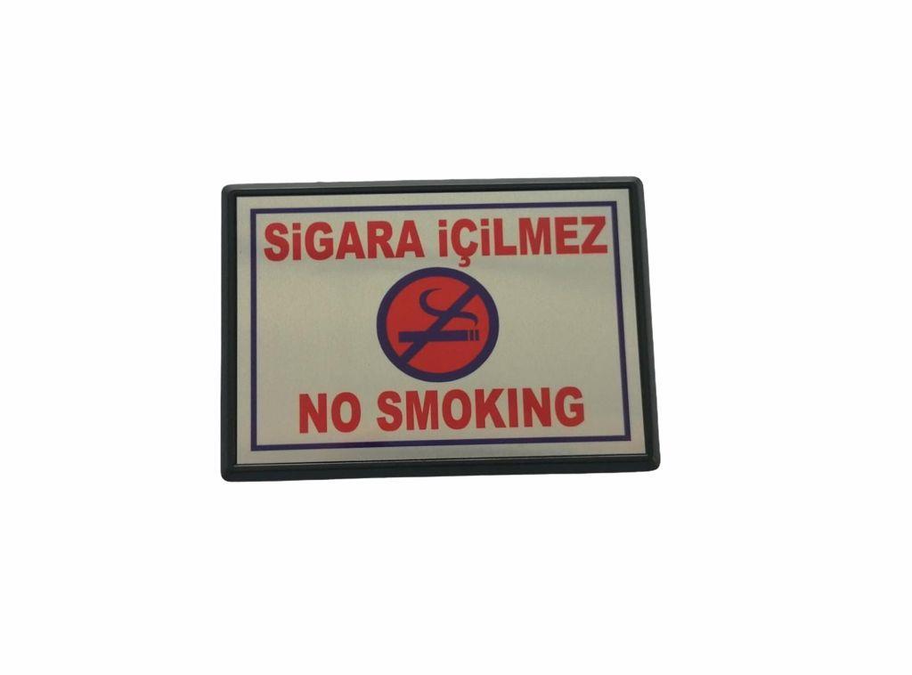 CLZ202 Cemax Yönlendirme Küçük Sigara İçilmez 10X7 cm