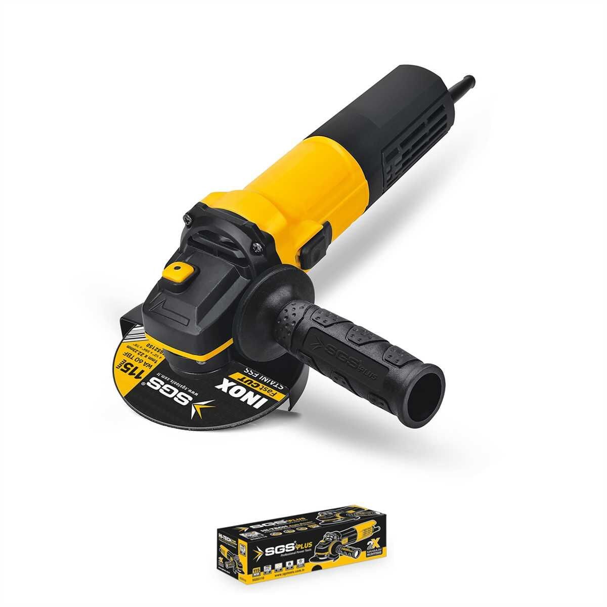 SGS 511 Devir Ayarlı Avuç Taşlama 115 750 Watt
