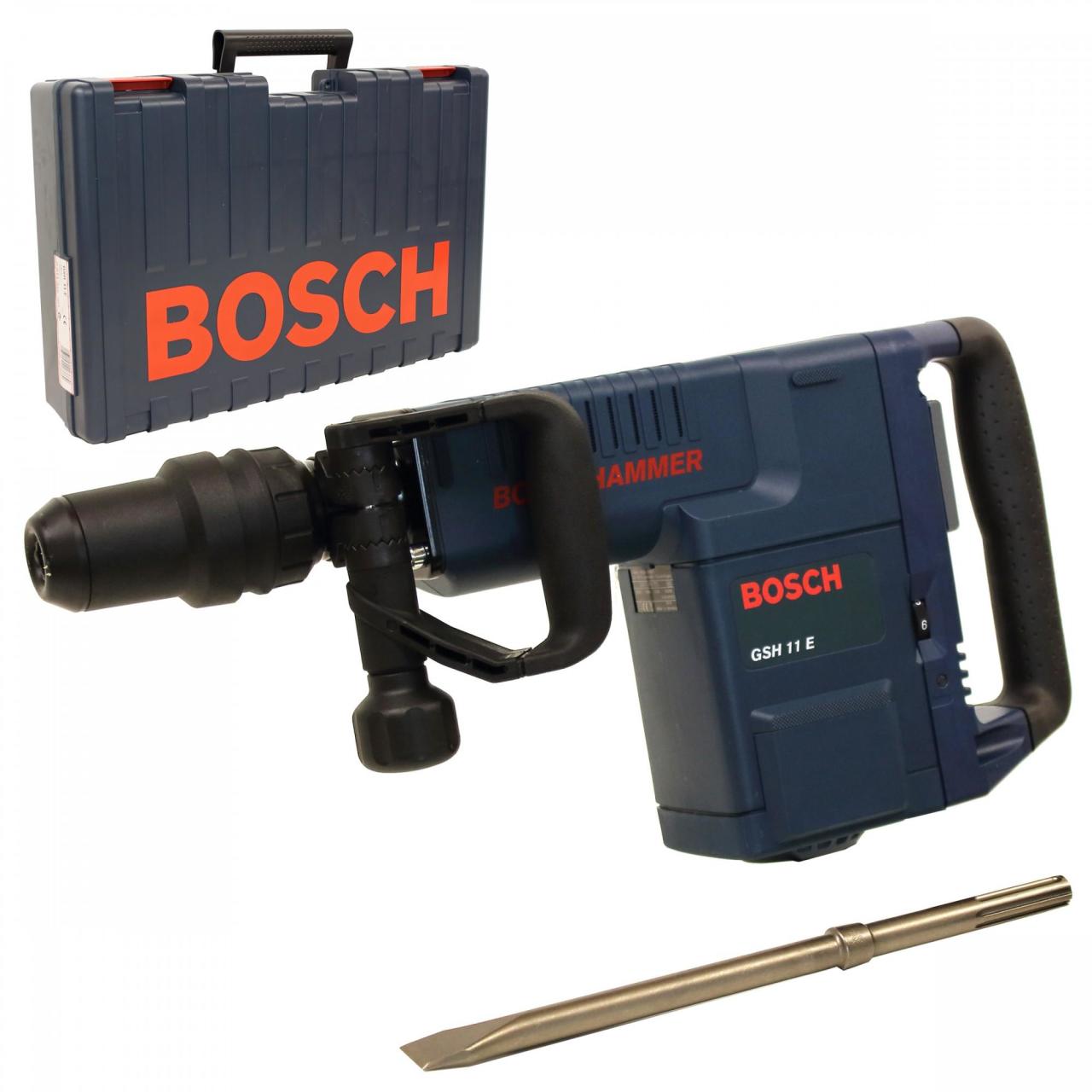 CLZ202 Bosch GSH 11 E Sds Max Kırıcı 1500 Watt Çantalı 0 611 316 703
