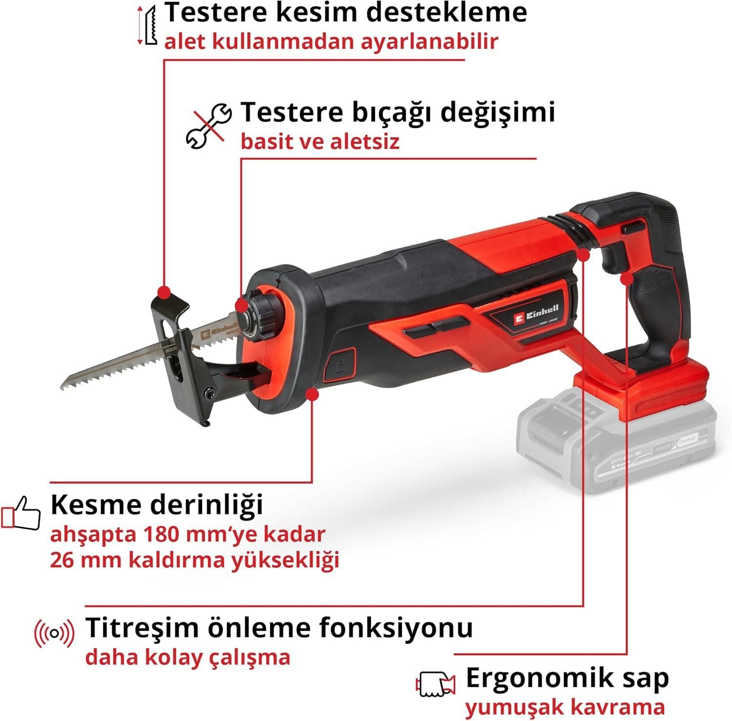 TE-AP 18 Li Solo Kılıç Testere TE-AP 18 Li Solo Kılıç Testere