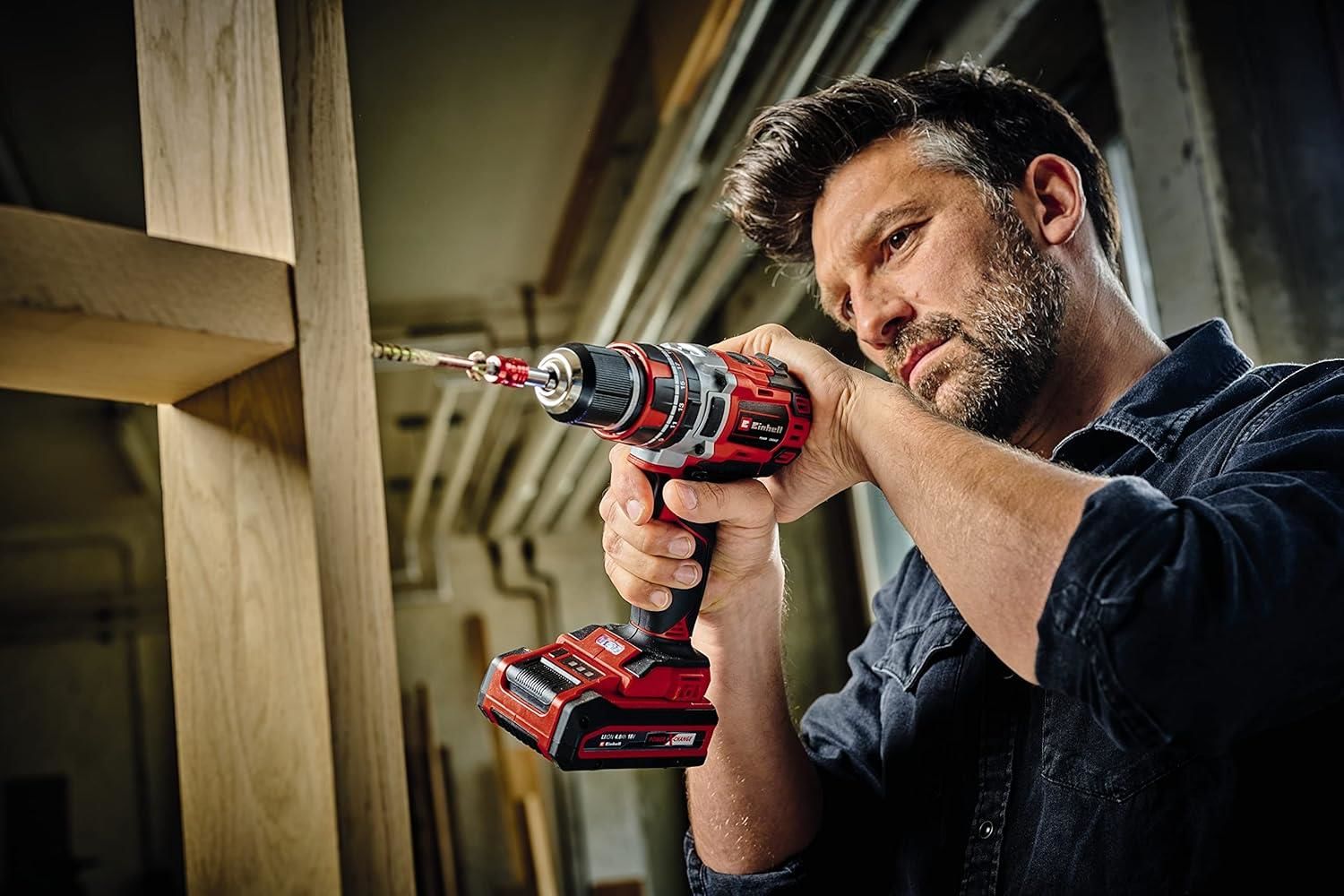 Einhell TE CD 18/50 Lİ-İ BL Darbeli Vidalama 2X2,0 Ah Einhell TE CD 18/50 Lİ-İ BL Darbeli Vidalama 2X2,0 Ah