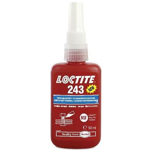 CLZ202 Loctite 243 Orta Mukavemetli Vida Sabitleyici 50 ml