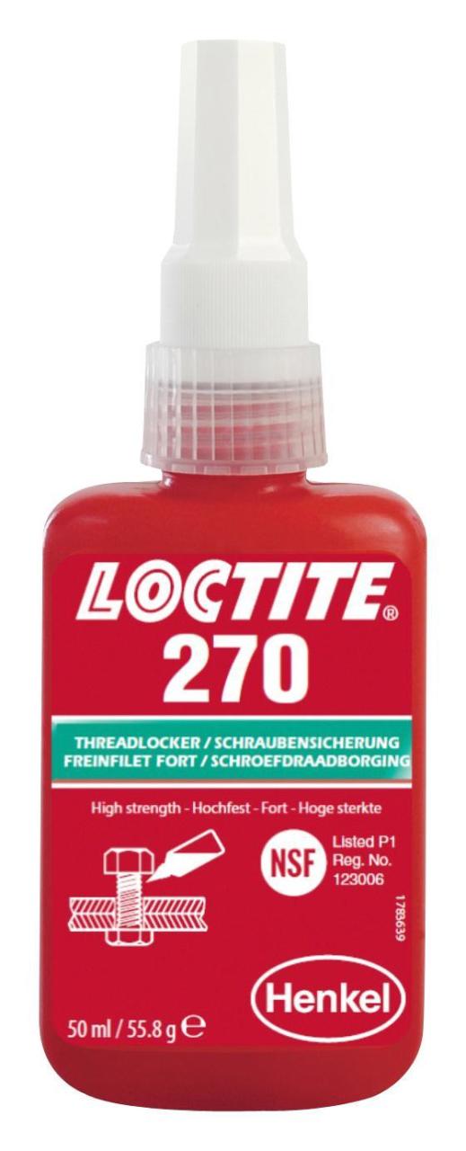 CLZ202 Loctite 270 Vida Sabitleyici Yüksek Mukavemetli 50 ml