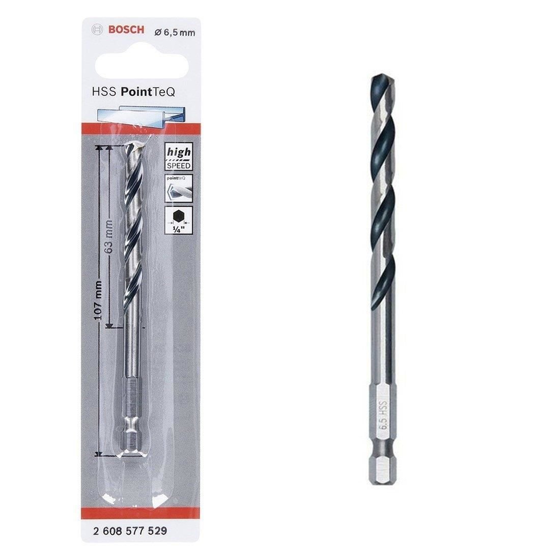 Pointteq Altıgen Şaftlı Hss Matkap Ucu 6,5 mm Pointteq Altıgen Şaftlı Hss Matkap Ucu 6,5 mm