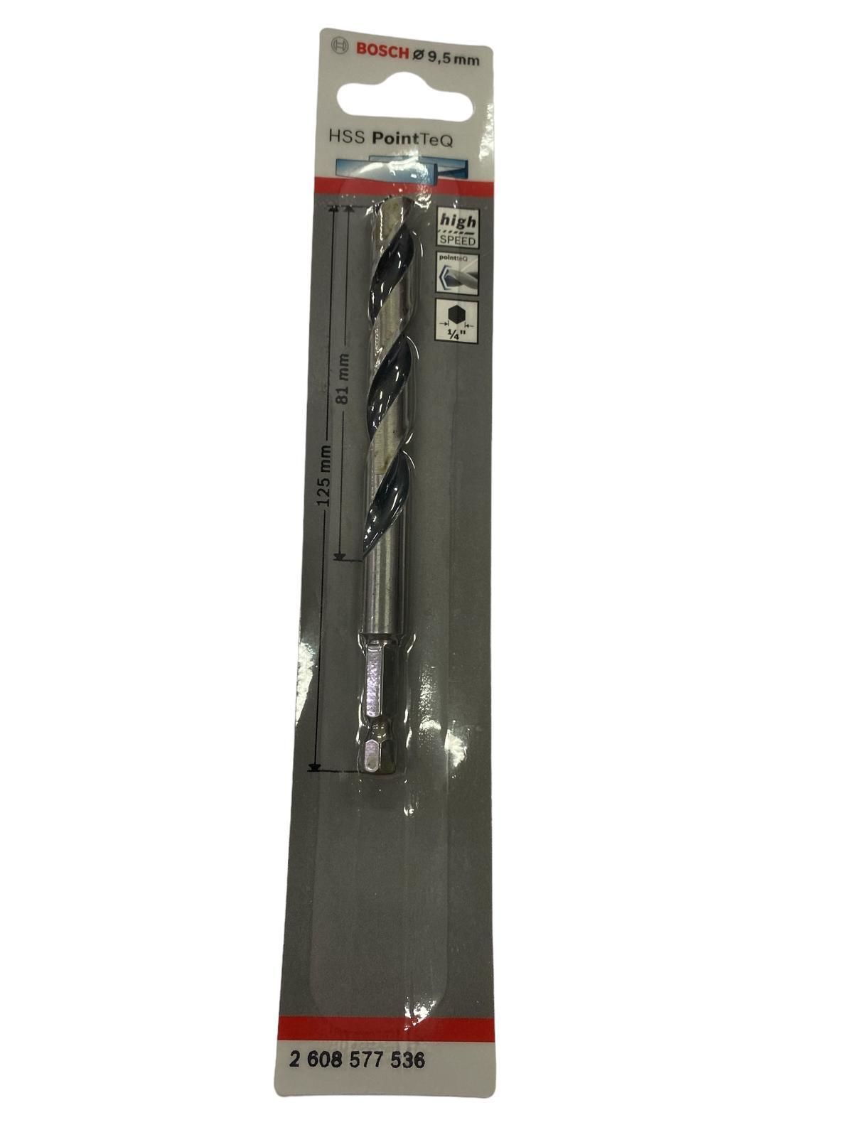 Bosch Pointteq Altıgen Şaftlı Hss Matkap Ucu 9,5 mm Bosch Pointteq Altıgen Şaftlı Hss Matkap Ucu 9,5 mm