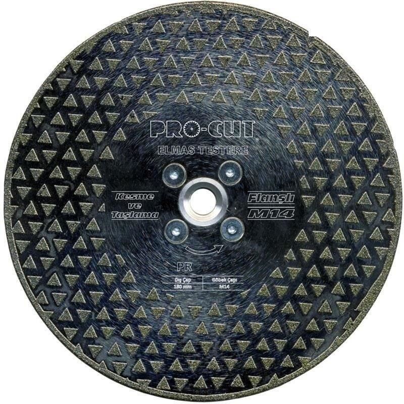 Procut 50954 DTF 115 M14 Elmas Flanşlı Kesme Taşlama Procut 50954 DTF 115 M14 Elmas Flanşlı Kesme Taşlama