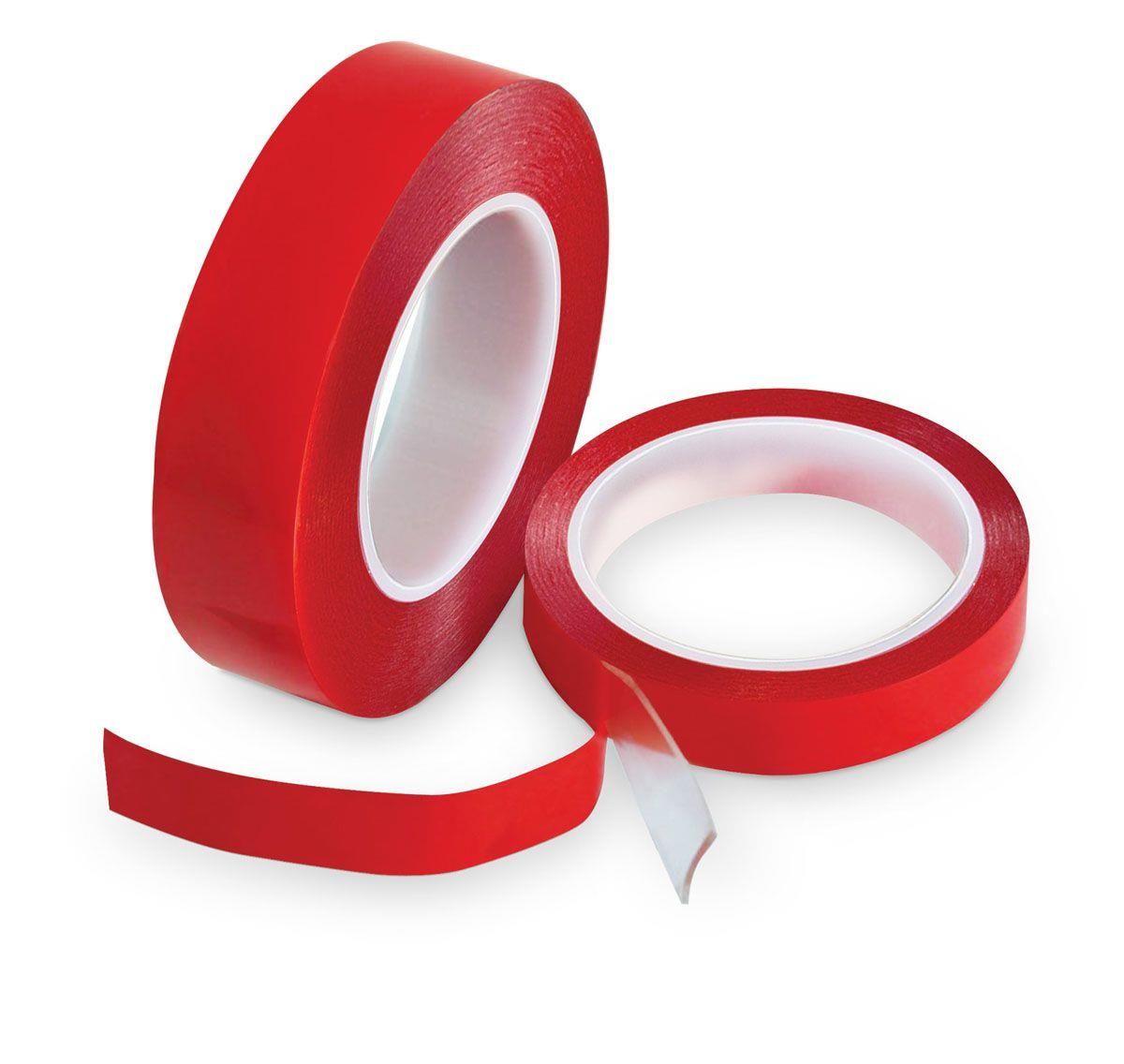  2520 Şeffaf Çift Taraflı Silikonize Bant 18 mm 2 Metre
