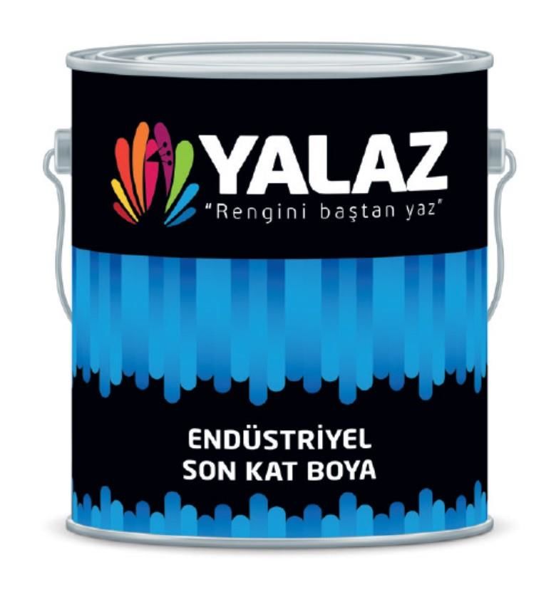 CLZ202 Yalaz Endüstriyel Boya 2,5 Kg Mat Siyah