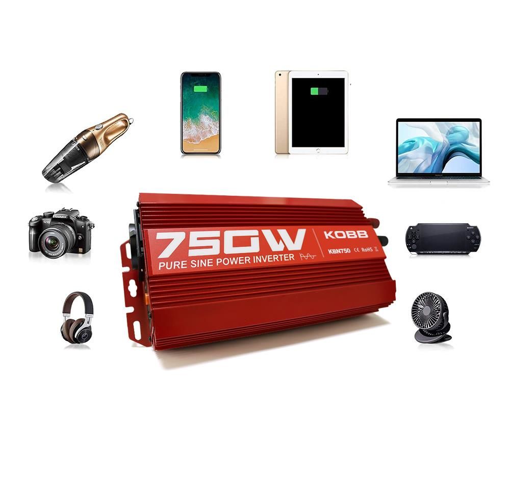 KOBB KBN750 12 Volt-220 Volt 750 Watt Tam Sinüs Dönüştürü KOBB KBN750 12 Volt-220 Volt 750 Watt Tam Sinüs Dönüştürü