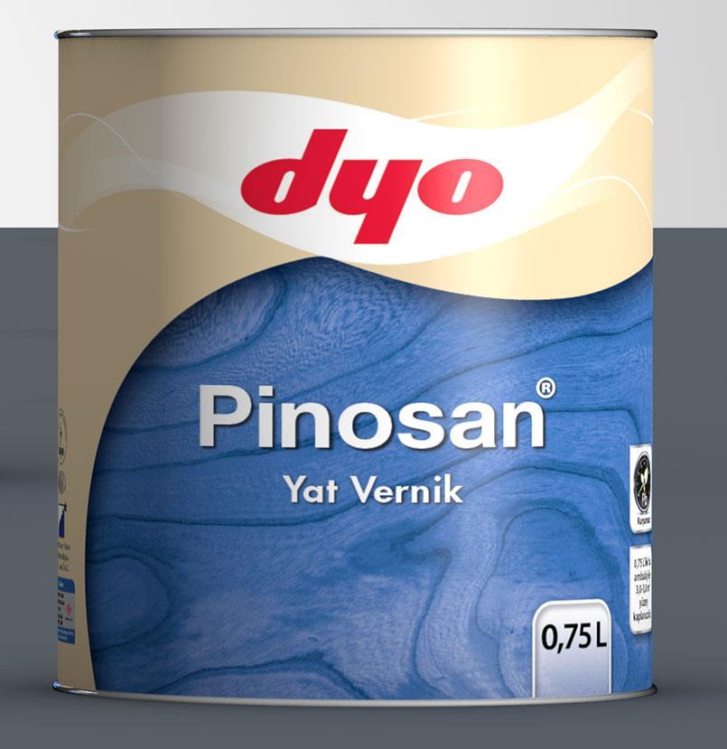 CLZ202 Dyo Pinosan Yat Verniği 0,75 Litre Şeffaf