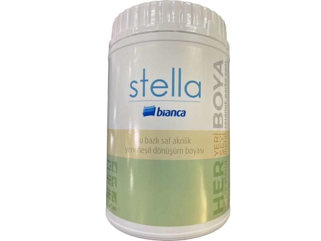 Bianca Stella 0101 Beyaz Su Bazlı Saf Akrilik Boya 0,5 Litre Bianca Stella 0101 Beyaz Su Bazlı Saf Akrilik Boya 0,5 Litre